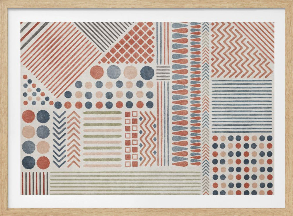Geometrische Harmonie | Poster