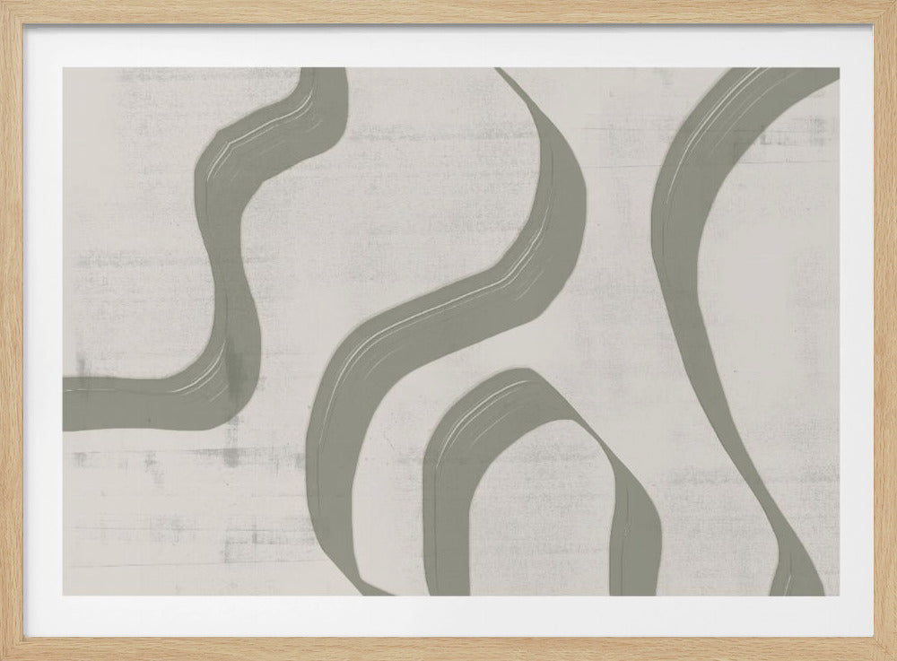 Geschwungene Wege | Poster