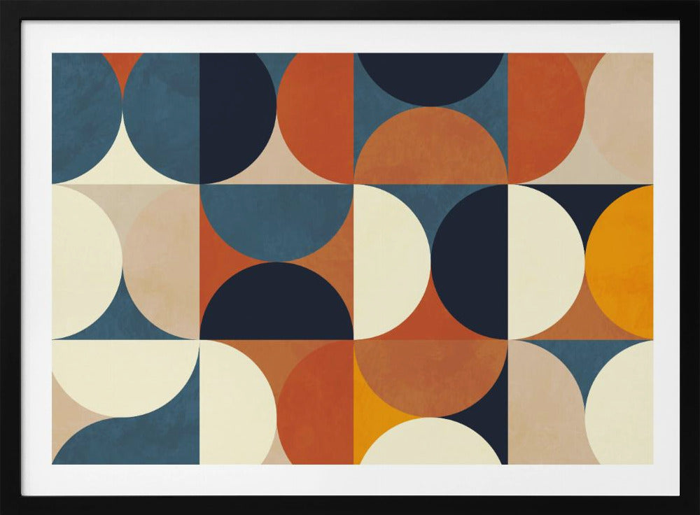 Geometrie New12 Marron | Poster