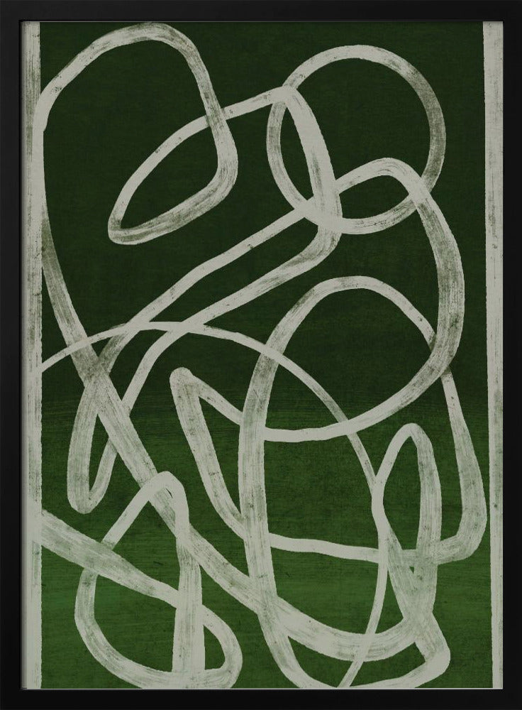Smaragdgrüner Wirbelwind | Poster