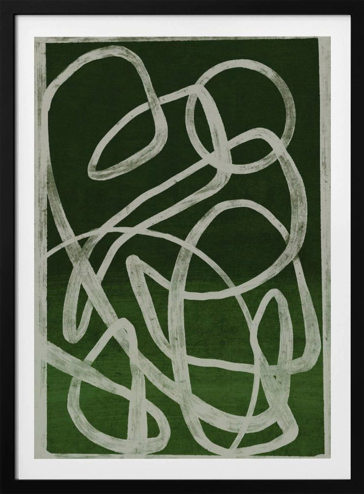 Smaragdgrüner Wirbelwind | Poster