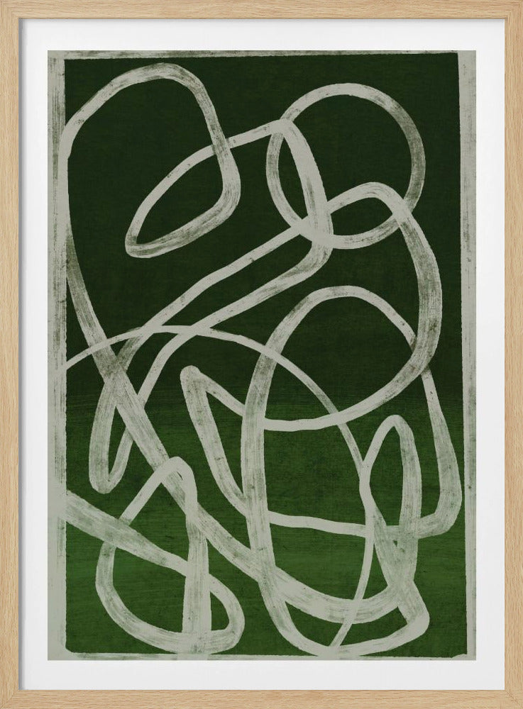 Smaragdgrüner Wirbelwind | Poster