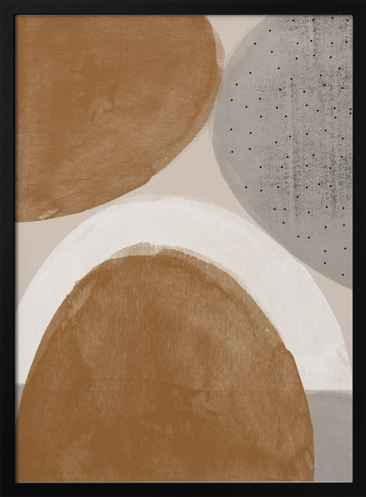 Erdige Formen Harmonie | Poster