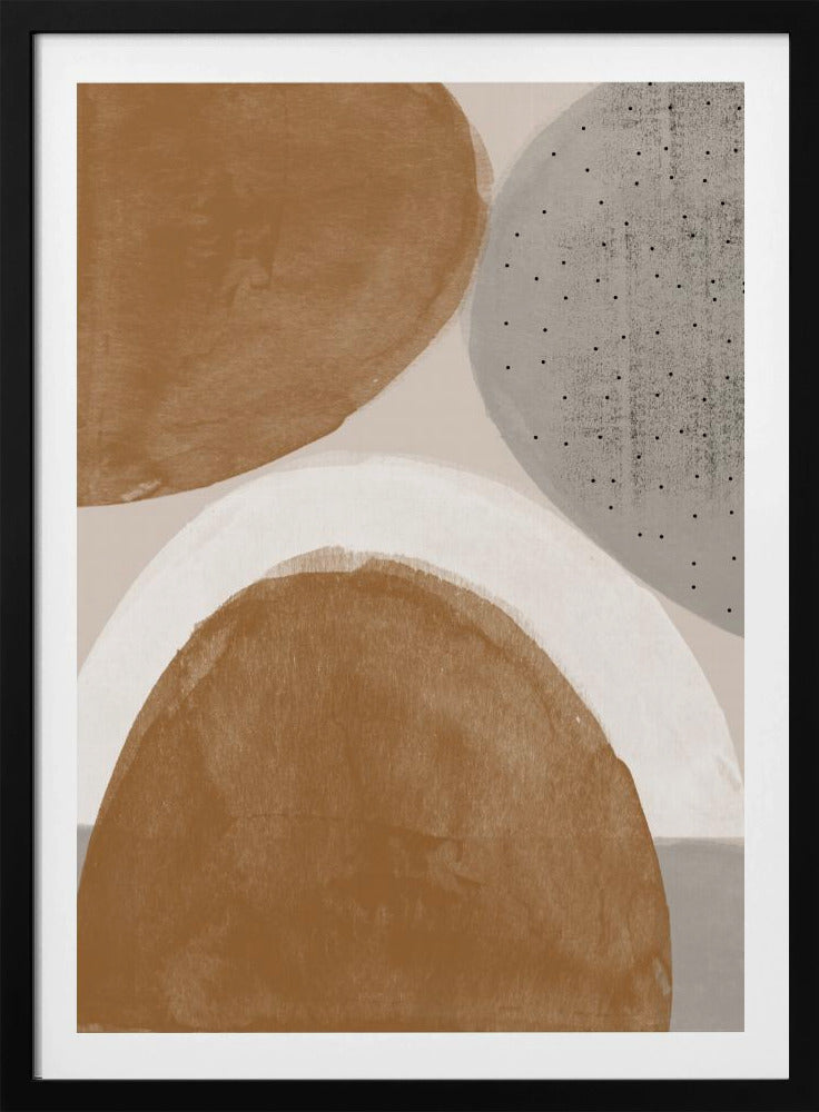Erdige Formen Harmonie | Poster