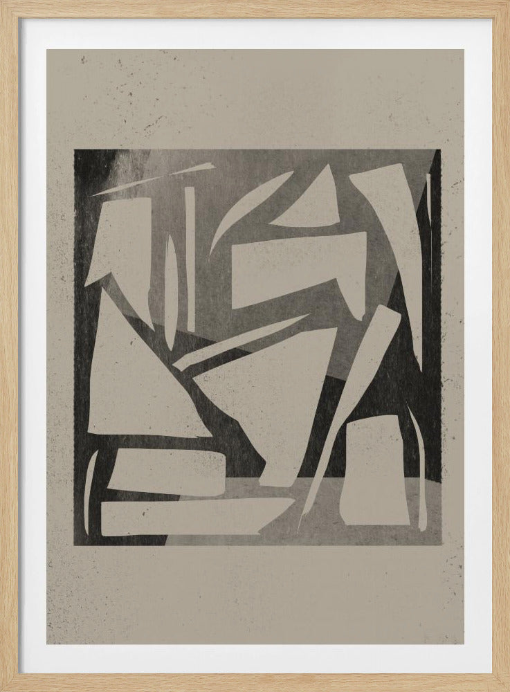 Geometrische Schatten | Poster