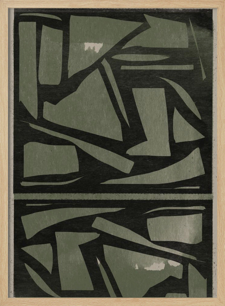 Zerschmetterte Geometrie | Poster