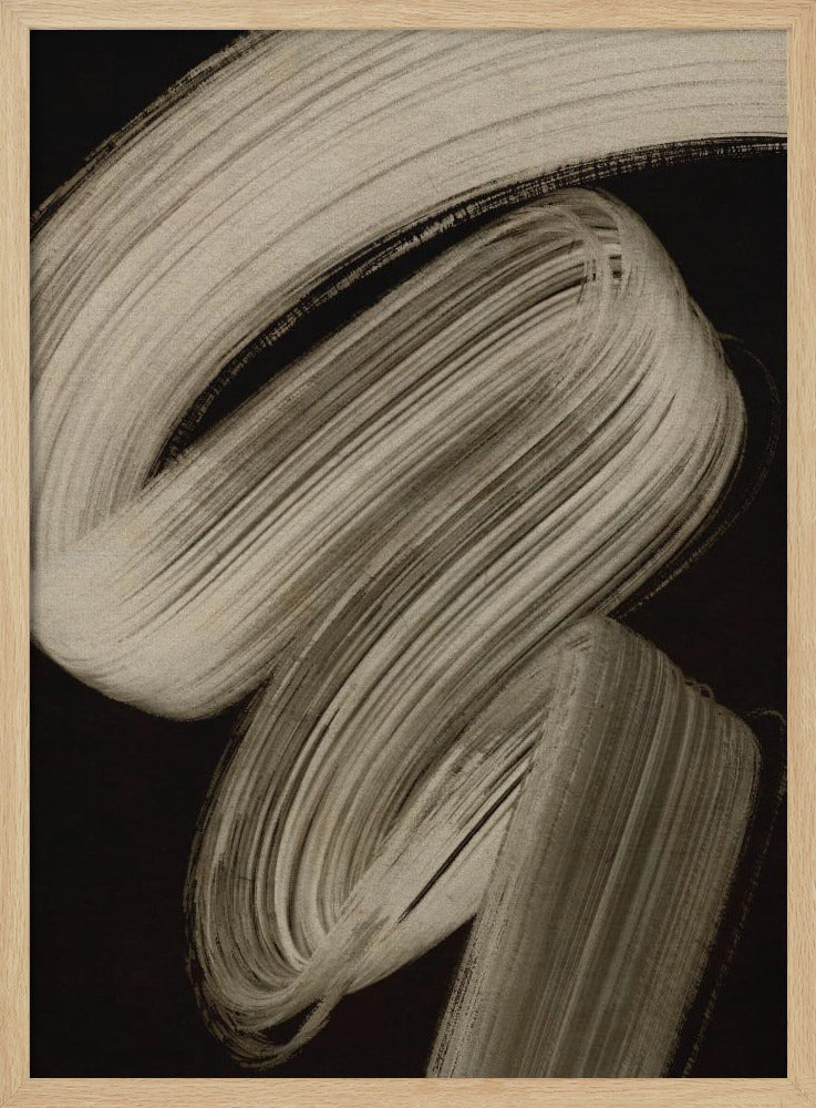 Pinselstrichwirbel | Poster