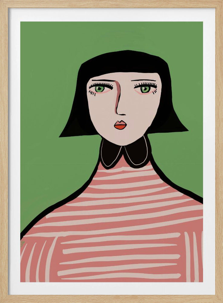 Nice lady | Poster