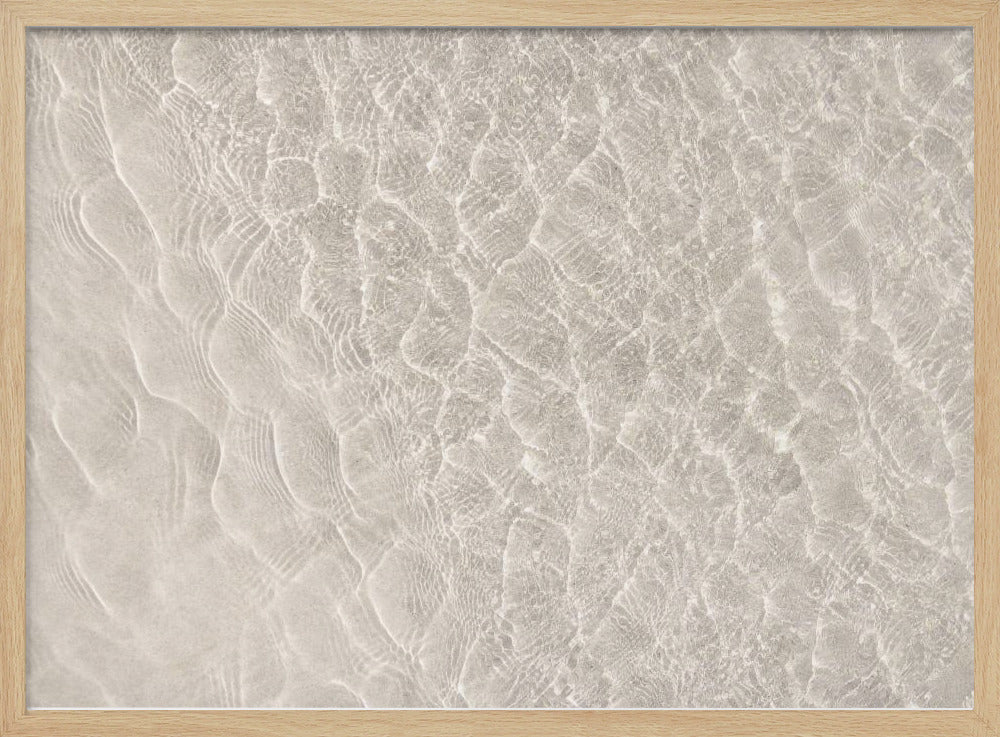 Wellen auf Sand | Poster