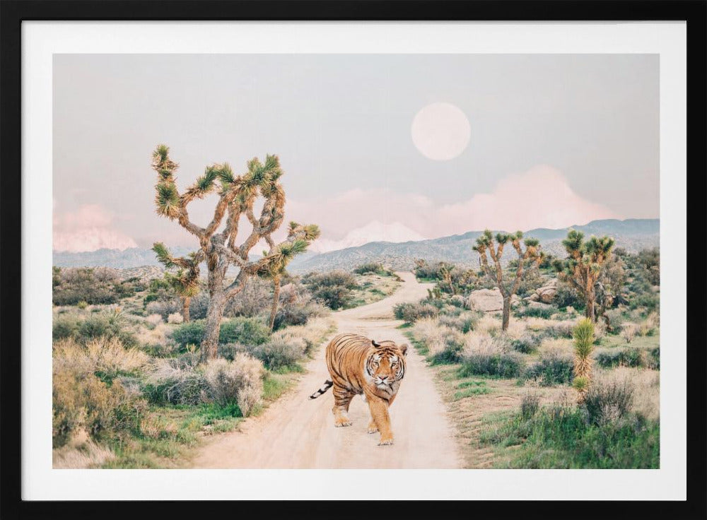 Wandernder Tiger | Poster