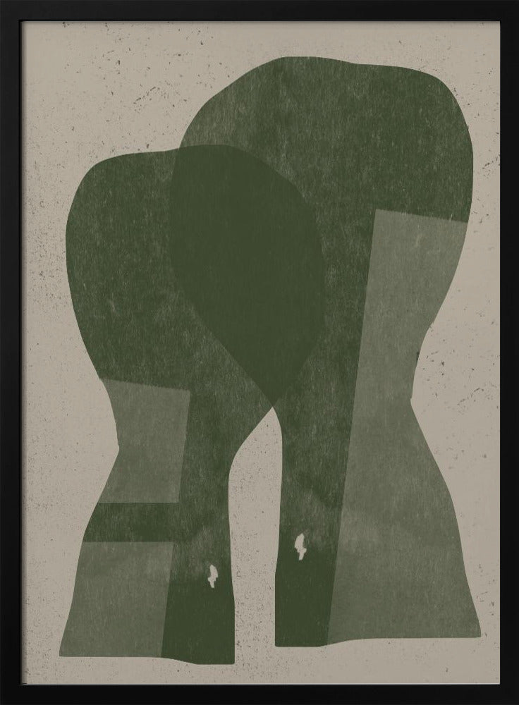 Gedämpfte Silhouetten | Poster