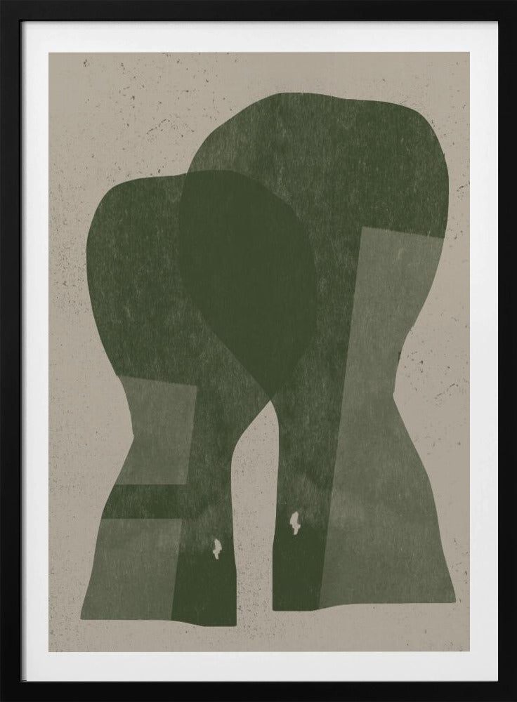 Gedämpfte Silhouetten | Poster