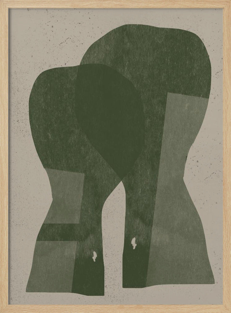 Gedämpfte Silhouetten | Poster