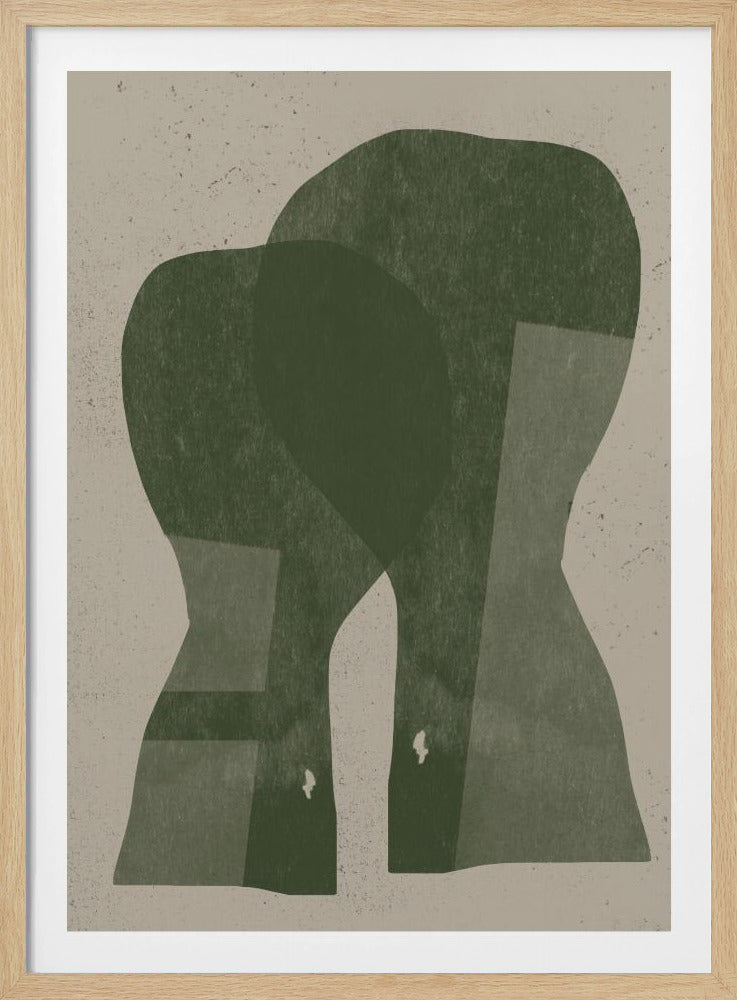 Gedämpfte Silhouetten | Poster
