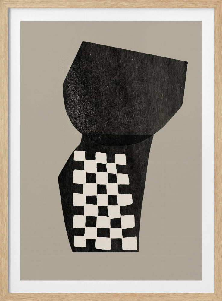 Karierte Abstraktion | Poster