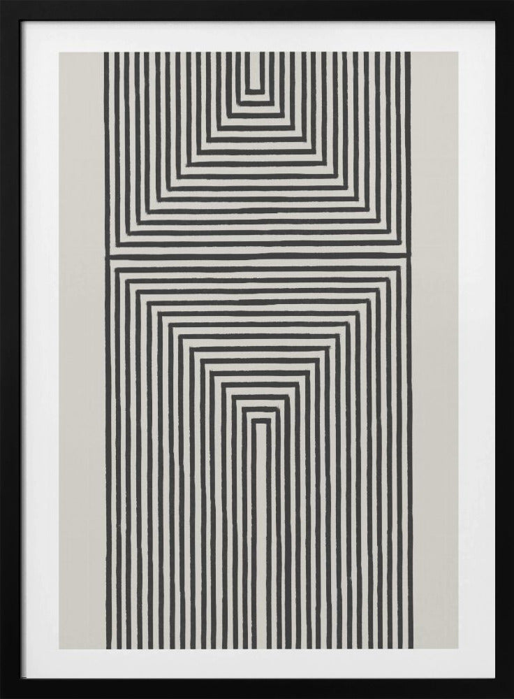 Geometrische Echos | Poster