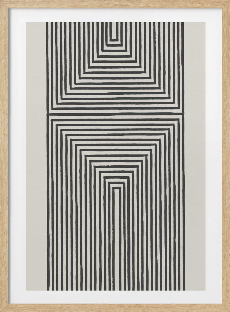 Geometrische Echos | Poster