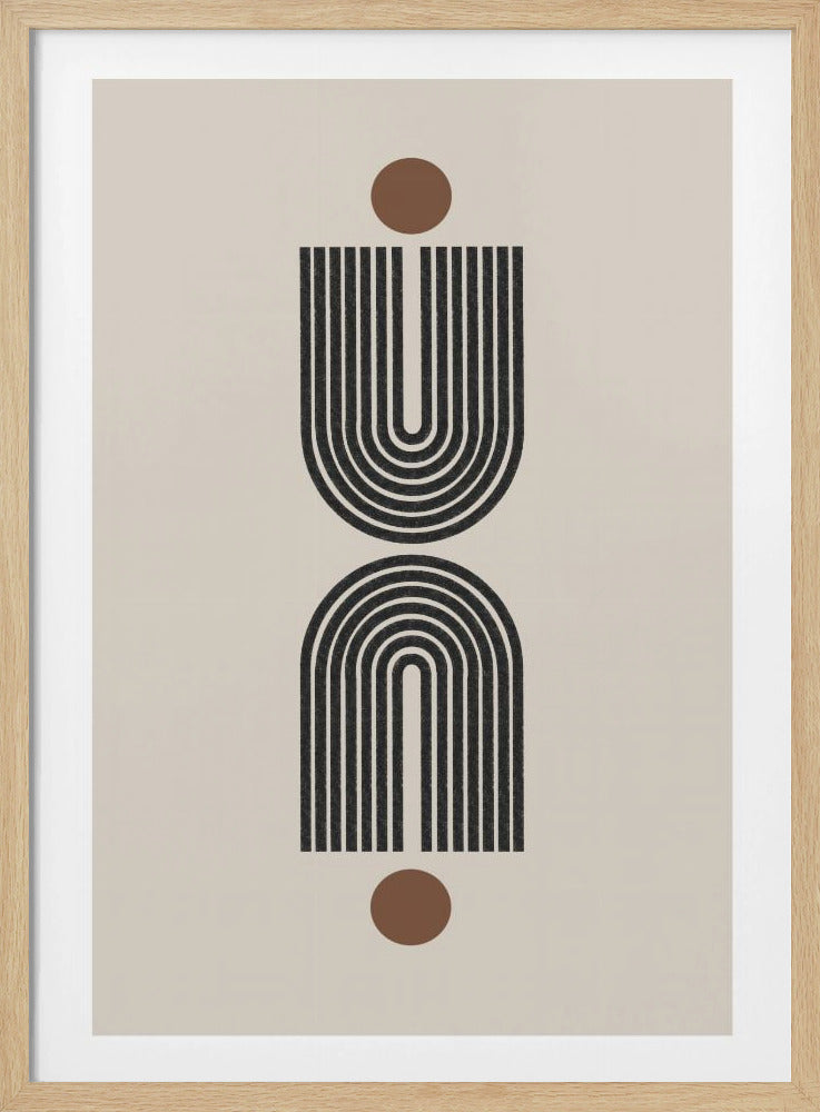 Symmetrische Kurven | Poster