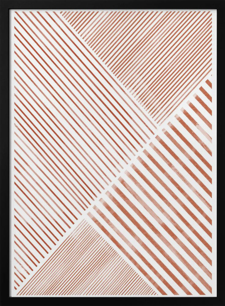 Tanz der purpurnen Streifen | Poster
