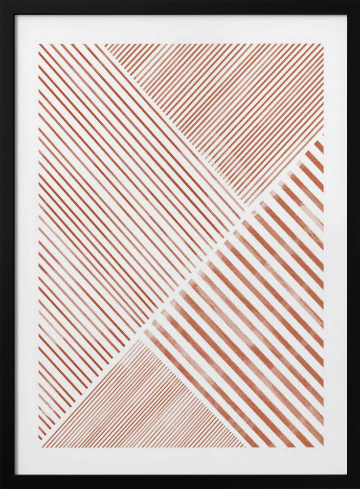 Tanz der purpurnen Streifen | Poster