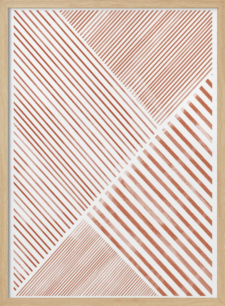 Tanz der purpurnen Streifen | Poster