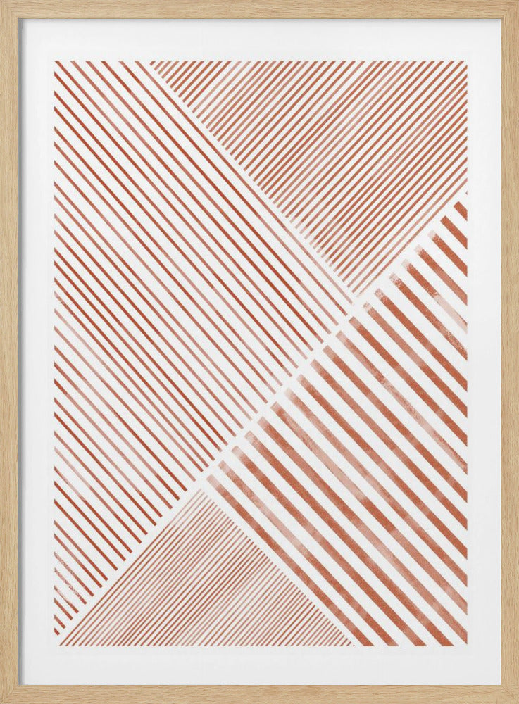 Tanz der purpurnen Streifen | Poster