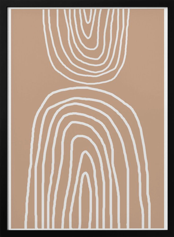 Erdige Schichten Harmonie | Poster