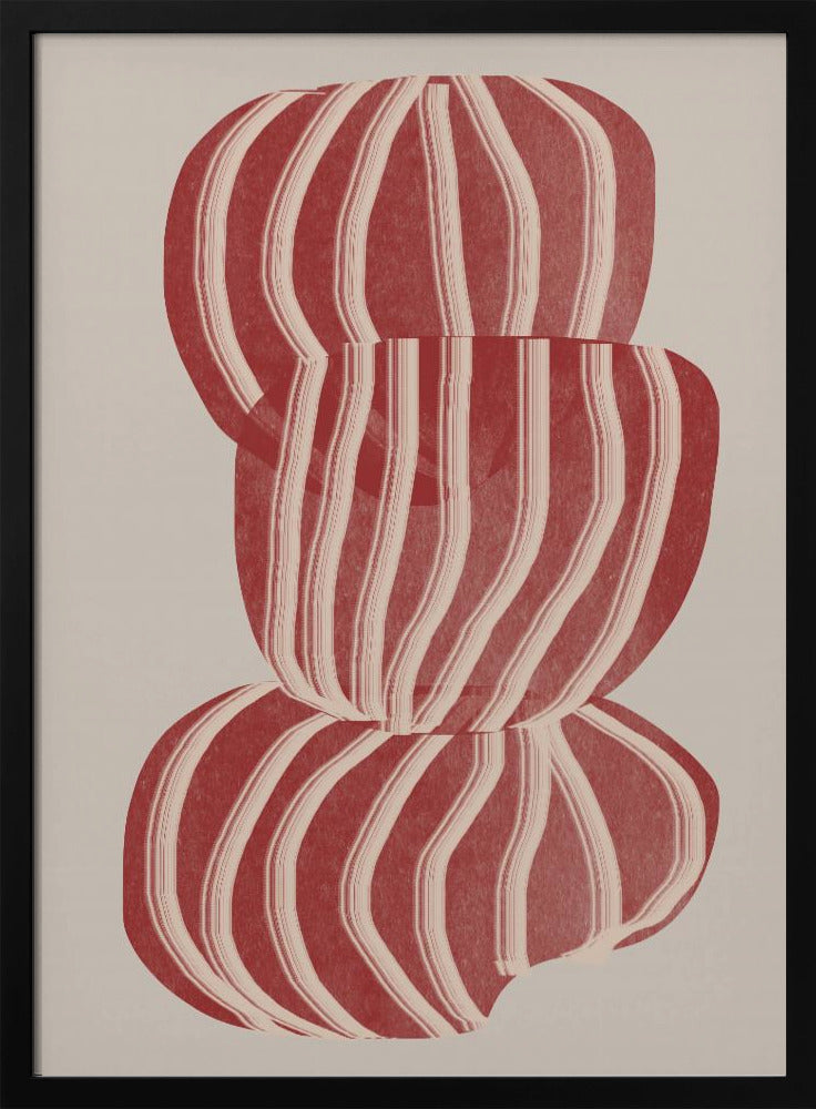 Gestreifte Balance | Poster
