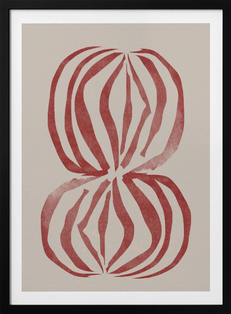 Purpurrote Echoformen | Poster