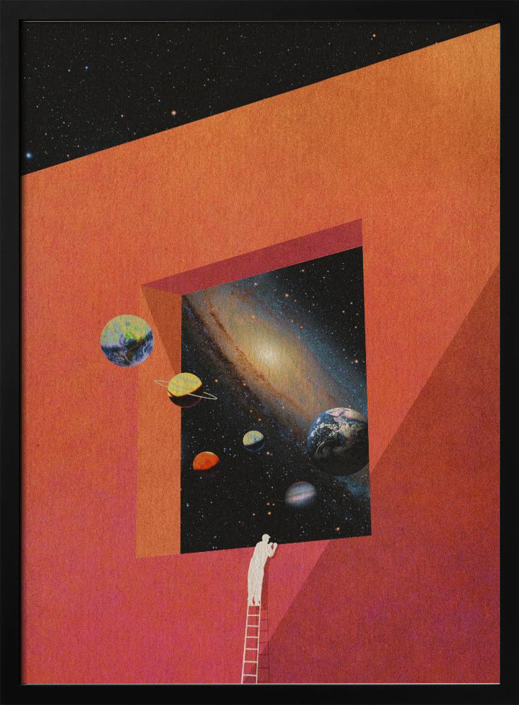 Galaxienbeobachter | Poster