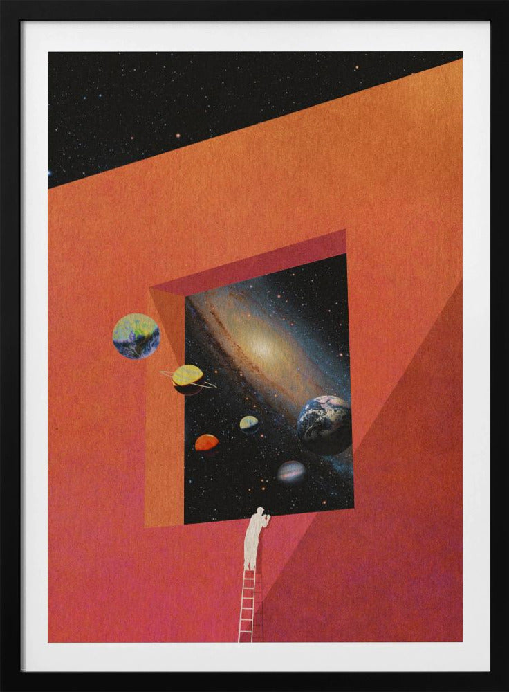 Galaxienbeobachter | Poster