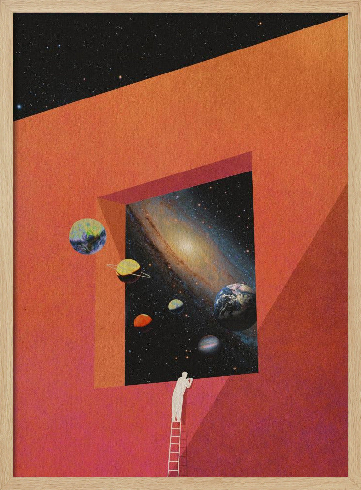 Galaxienbeobachter | Poster
