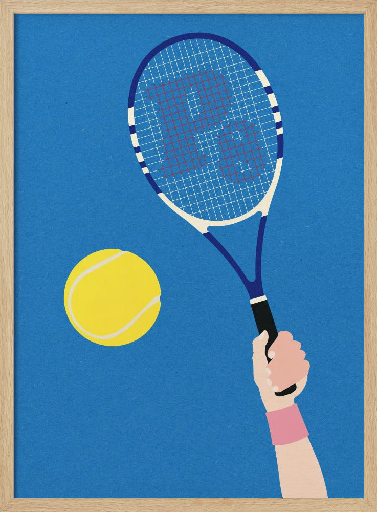 Perfekter Aufschlag | Poster
