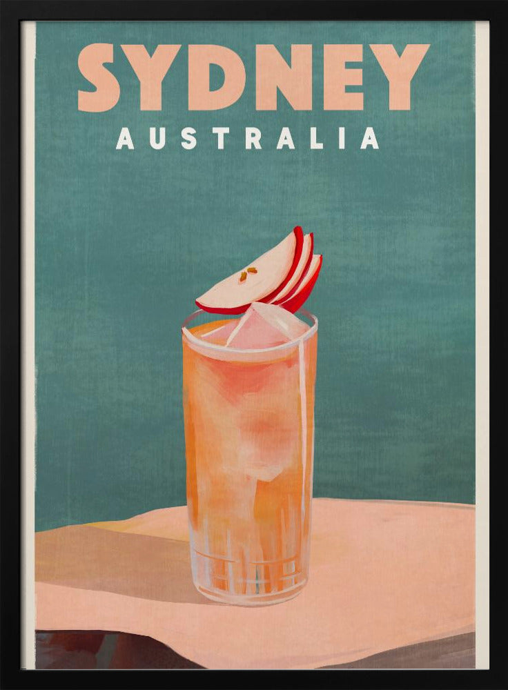 Sydney Australien Cocktail Bar Dekor | Poster