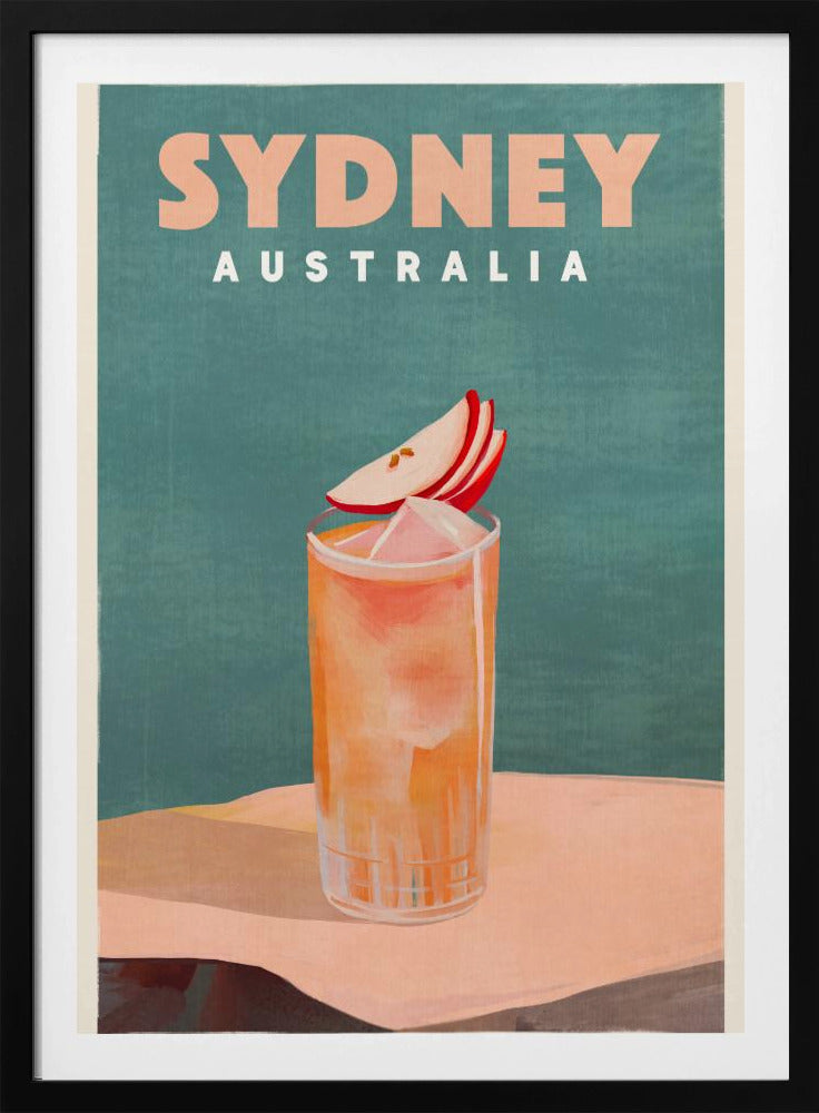 Sydney Australien Cocktail Bar Dekor | Poster