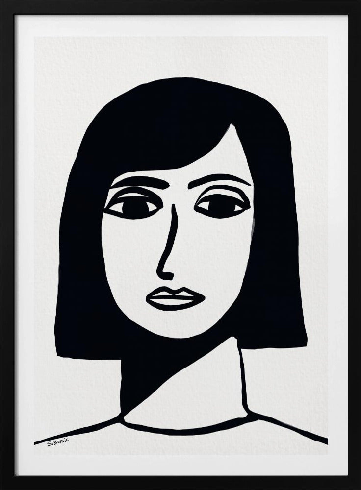 Gesicht einer Frau | Poster