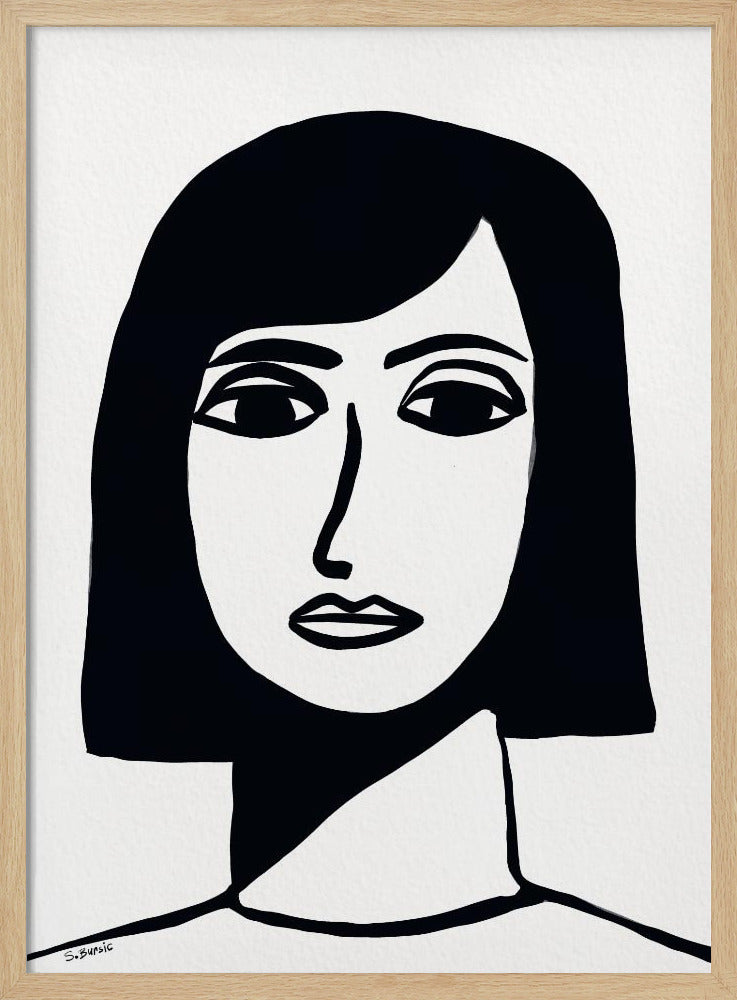 Gesicht einer Frau | Poster