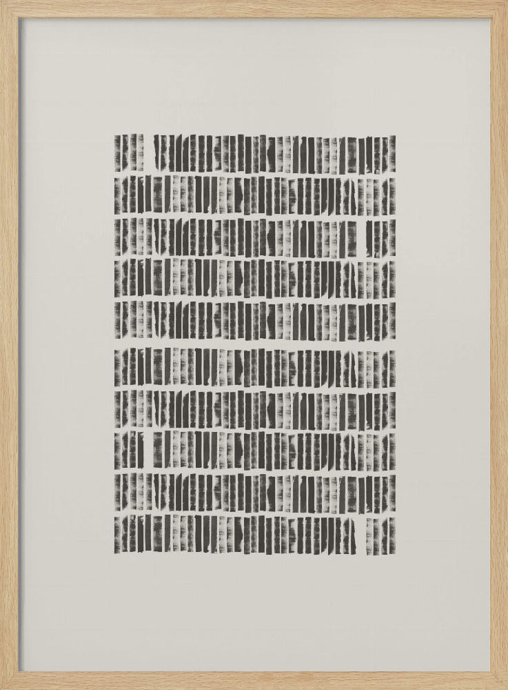 Monochrome Muster | Poster