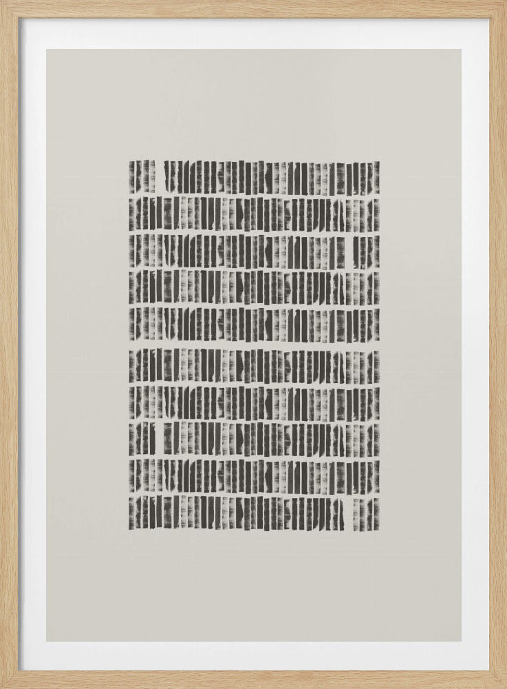 Monochrome Muster | Poster