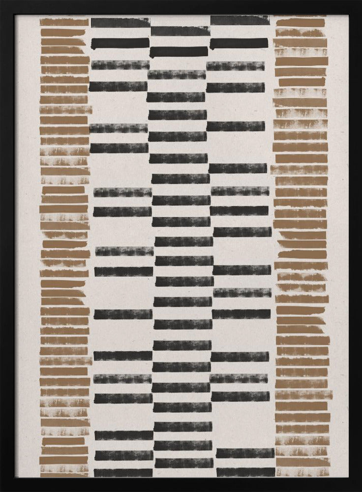 Gestreifte Harmonie | Poster
