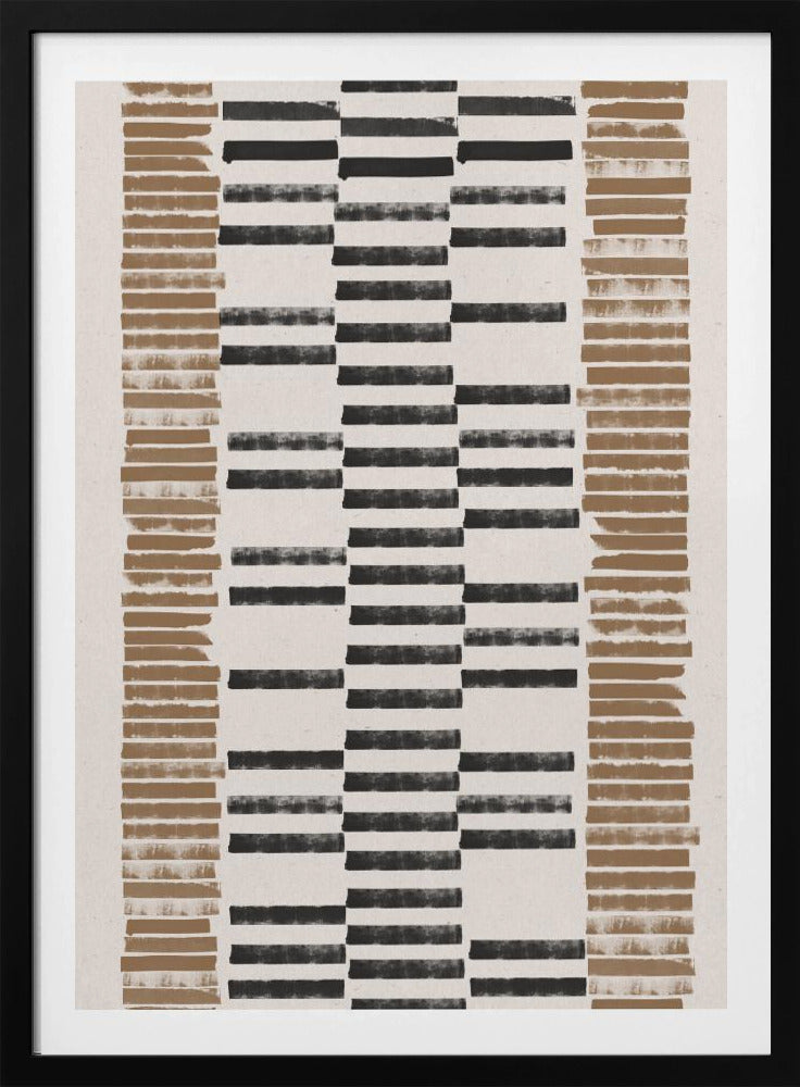 Gestreifte Harmonie | Poster