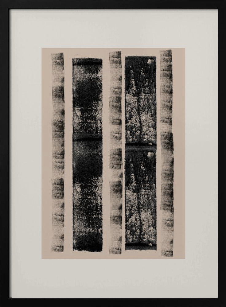 Monochrome Linien | Poster