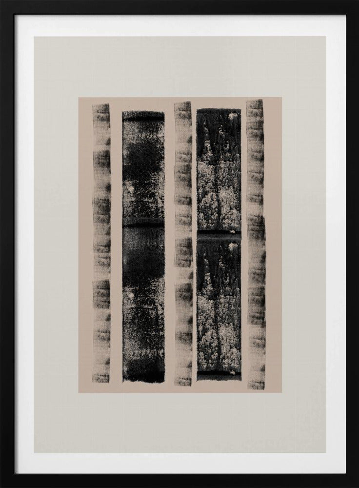 Monochrome Linien | Poster