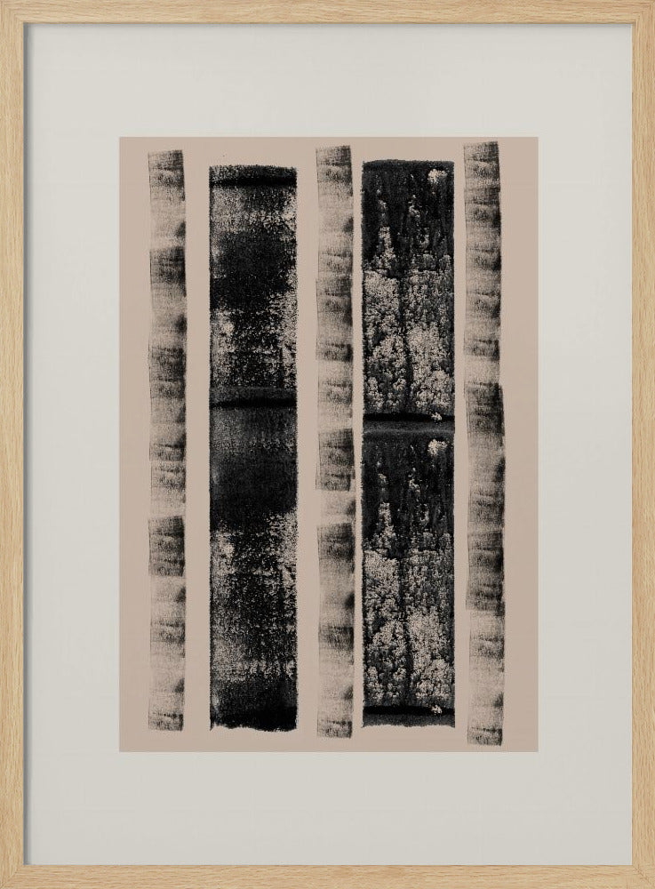 Monochrome Linien | Poster