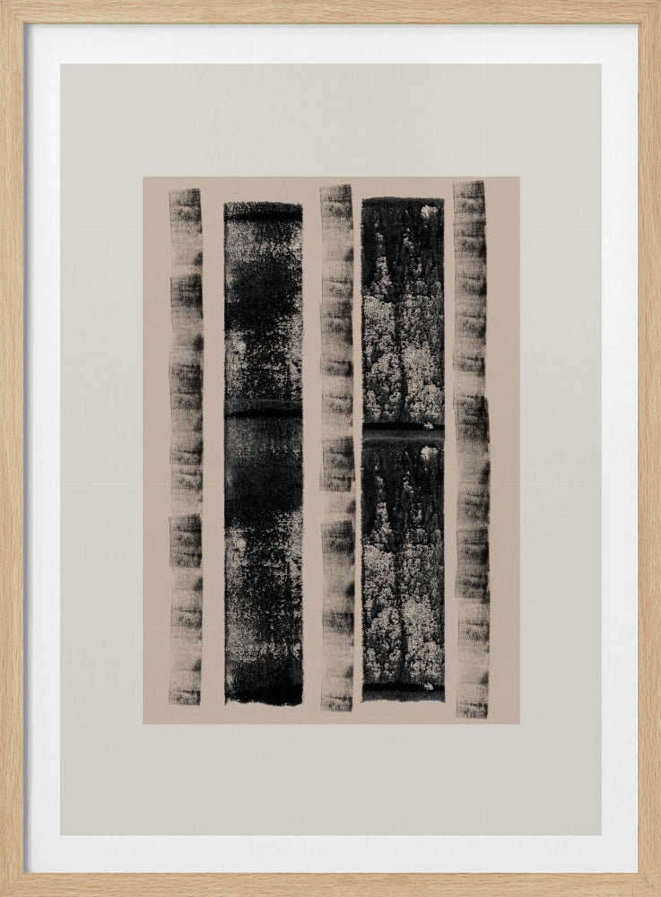 Monochrome Linien | Poster