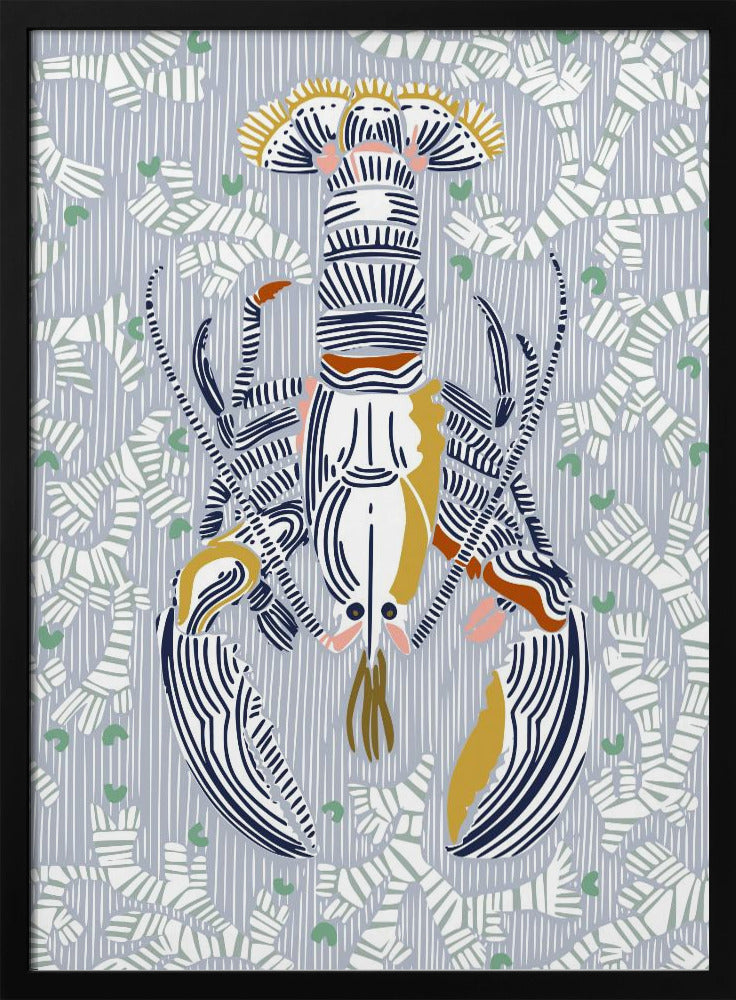 Krebstierkern grau | Poster