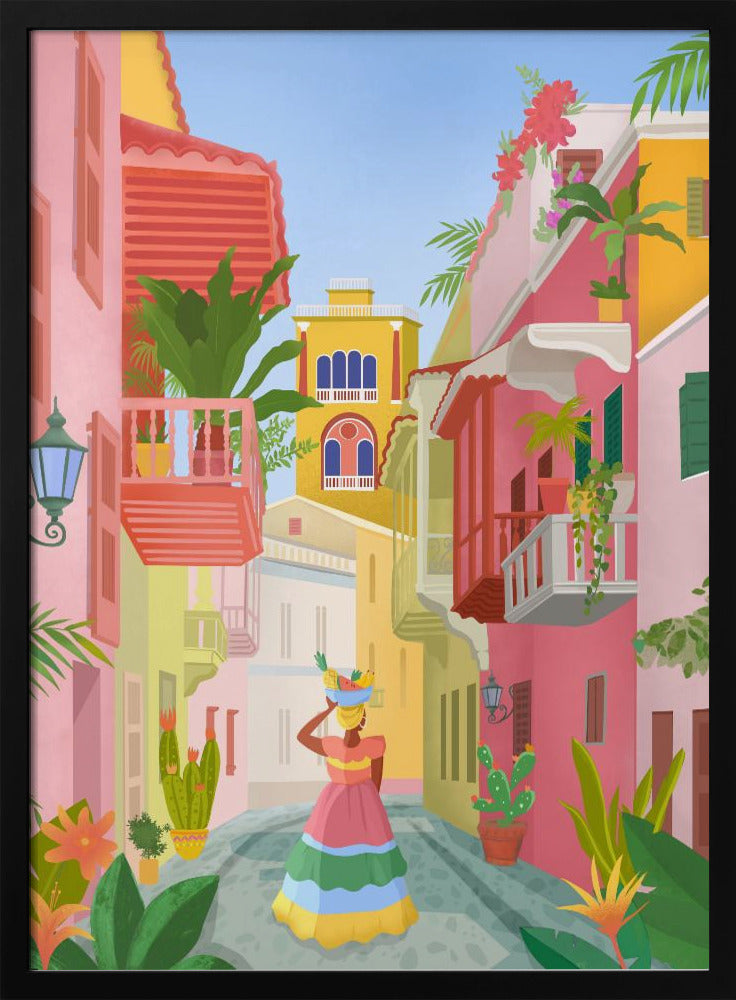 Cartagena, Kolumbien | Poster