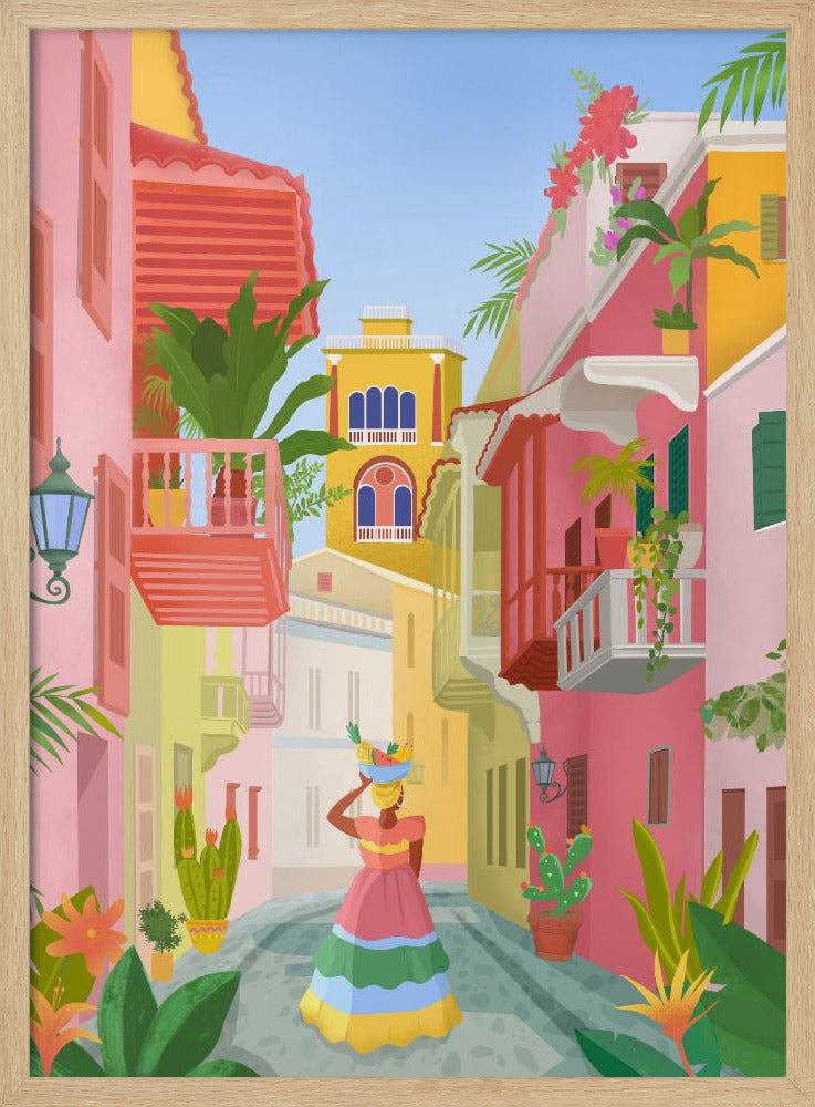 Cartagena, Kolumbien | Poster