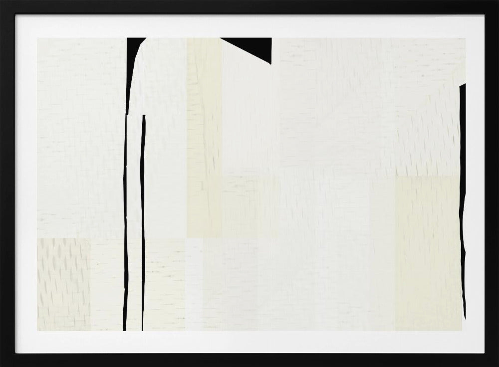 Weiße Webkunst 1 | Poster
