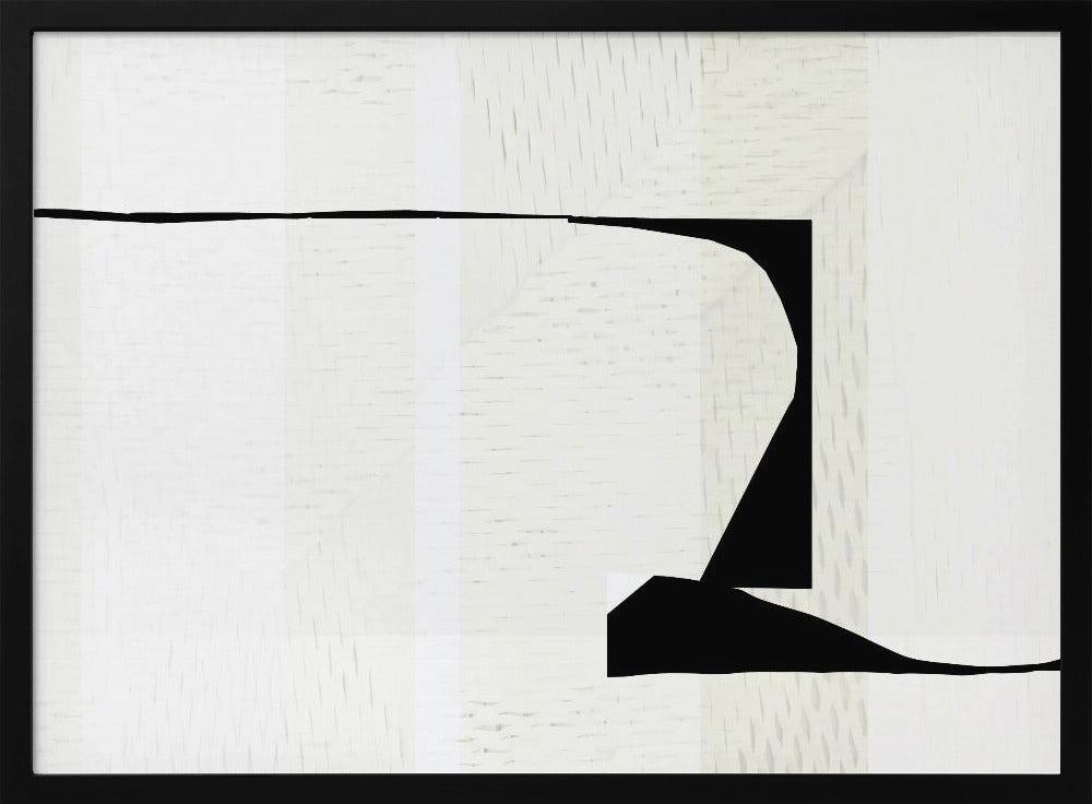 Weiße Webkunst 2 | Poster